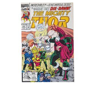 Marvel The Mighty Thor #454 1992 Comic Book Collector Bagged Boarded